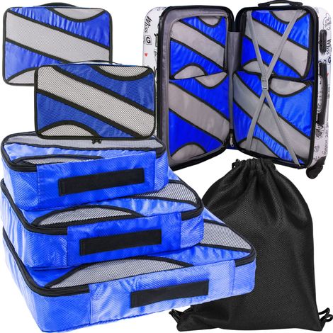 Reise-Organizer-Set für Unterwäsche, Koffer und Kleiderschränke