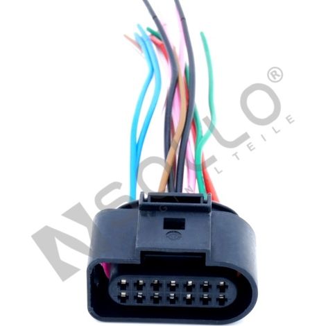Sollo Kabelreparatursatz Zentralelektrik für VW SKODA SEAT AUDI 6X0973717 für CADDY II OCTAVIA I, II BORA I FABIA II A3 CITIGO A4 B5 AMAROK