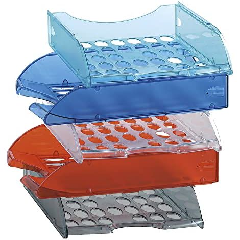 Fellowes Vaschetta Portacorrispondenza E040TN Trasparente (1/3)