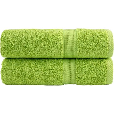 Toallas de baño SOLUND 2 unidades 100x150 cm 600 gsm vidaXL