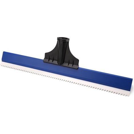 Raclette professionnelle de 40 cm pour sols en époxy – Crans de 4 mm – Pour mortier autonivelant et sols en uréthane (1/4)