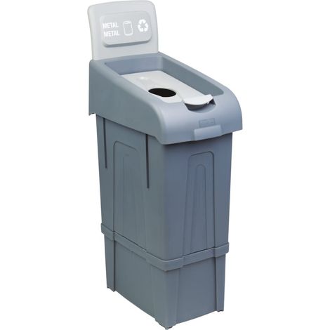 Poubelle tri métal 80 litres - Combisteel (1/2)