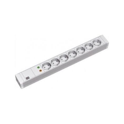 BACHMANN 19" PVC 7xCEE7/3 1xSPD Corriente 2,0m CEE7/7, 333.604