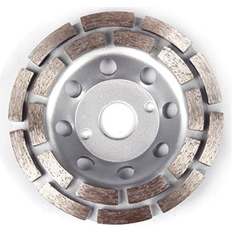 Disco de copa de diamante universal S-giant de 125 mm para hormigón y piedra - Doble hilera, vástago de 22,2 mm (1/5)
