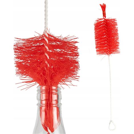 Spazzola per lavare e pulire bottiglie e barattoli da 0,5 l - comoda e resistente (1/5)