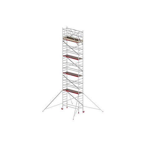 Altrex Fahrgerüst RS Tower 41 Alu mit Holz-Plattform 10,20m AH breit 0,75x2,45m