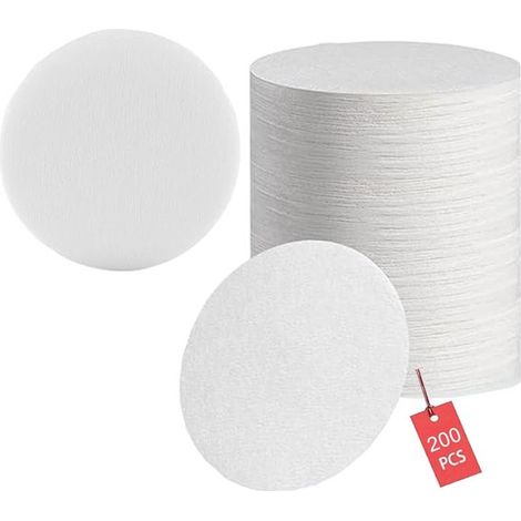 Dailygoods - 200 filtros de papel para café espresso sin blanquear (58,5 mm) (1/5)