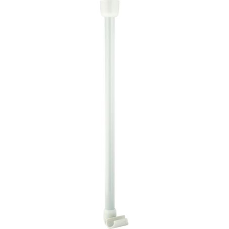 Sapho Accessori Ridder - Supporto universale angolare per asta doccia, bianco 596001 (1/5)