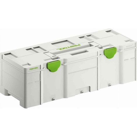 Festool – Boite de rangement Systainer³ XXL 237 – 64 litres – Dimensions 792x296x237mm – Poignée ergonomique – 204850