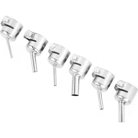 Lot de 6 buses obliques 850 pour pistolet à air chaud et station de soudage/dessoudage. Accessoires (1/5)