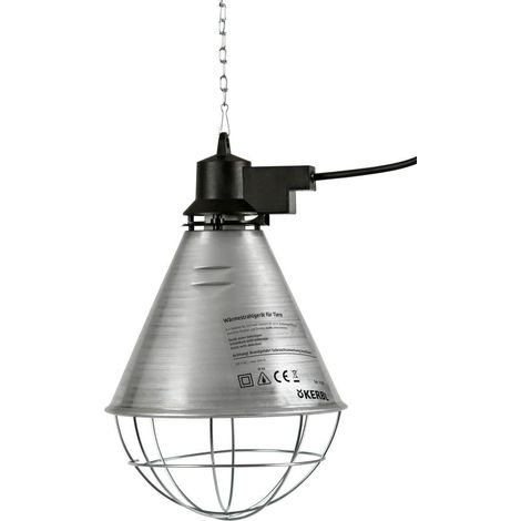 RIFLETTORE PULCINI KERBL - VOLT 230 MAX WATT 175 E27 MT 2,5 - 2 pezzi (1/6)