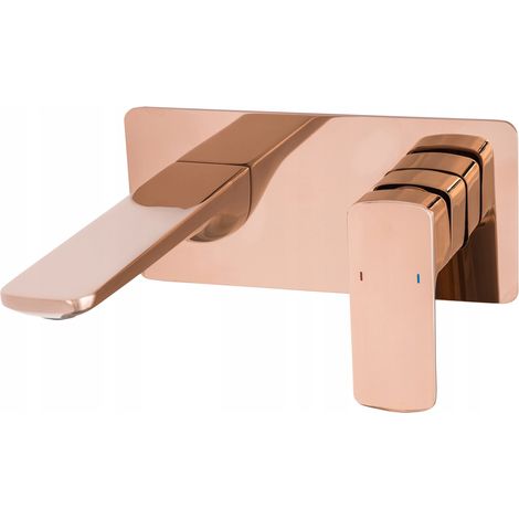 CUBIC ROSE GOLD MITIGEUR DE LAVABO À ENCASTRER (1/5)