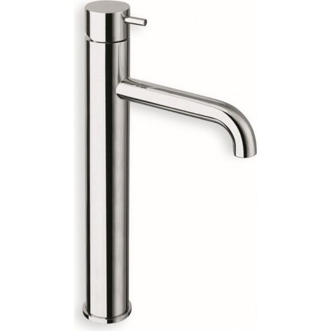 LAVABO TRIVERDE HAUT CHROME NOIR BROSSE + Vidage laiton Up&Down - CRISTINA ONDYNA TV22275