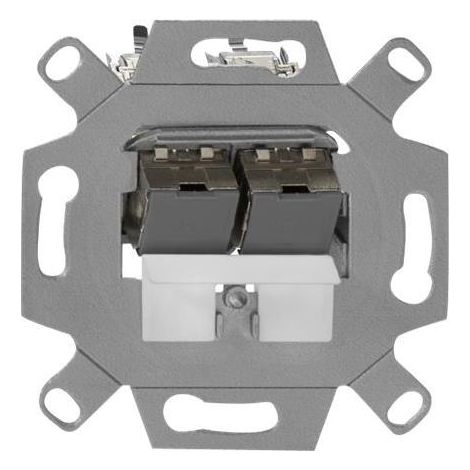 Presa di rete rutenbeck um-cat.6a iso 10g-md supporto 10G incasso