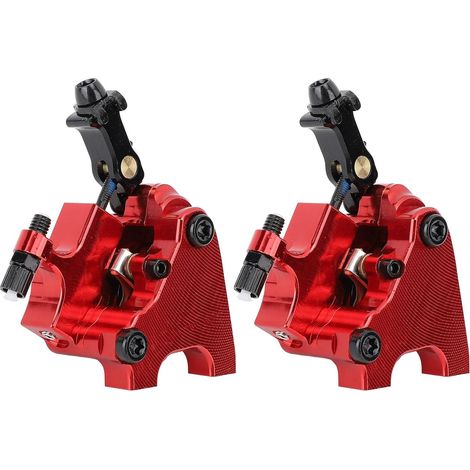 Ensemble D'étriers de Frein à Disque Précis pour Vélo de Route, Mise à Niveau en Douceur des Anciens Ensembles pour Collier de Serrage de Frein à Disque Hydraulique de Vélo de Route, (1/4)