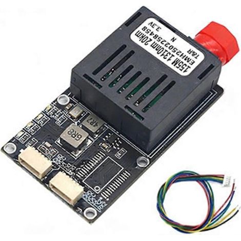 Convertisseur optique CVI 1080p+ TTL sur fibre optique pour drone, connecteur fibre optique FC 20 km, UART TTL SBUS (1/5)