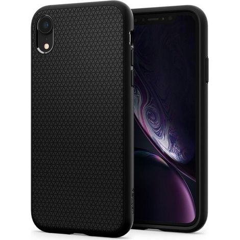 Funda Spigen Liquid Air negra para iPhone XR (1/5)