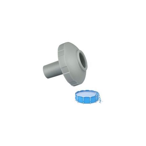 Adaptateur Pour Tuyau de Piscine,Adaptateur Tuyau de Rechange Buse de Refoulement Piscine Hors Sol,PièCes de Raccordement Pour Pompe,Petit Adaptateur de Tuyau de Filtre Pour Skimmer de Surface-JUSCH (1/5)