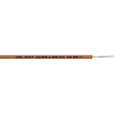 Lapp Kabel&Leitung UL(MTW)-CSA(HAR) Style 1015 1x16 GNYE 4160900 R100 100 Stk