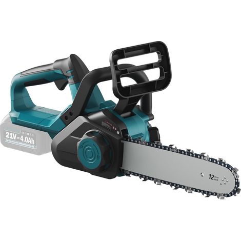 30-cm-Akku-Kettensäge für Makita 18 V, bürstenlos, automatische Kettenschmierung, werkzeuglose Spannung, ohne Akku (1/5)