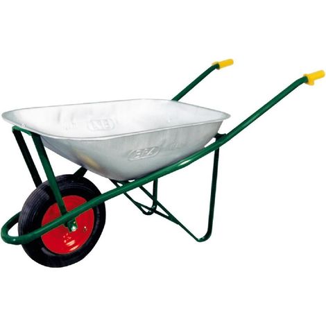 Carriola smontata "ITP38" con telaio tubolare e vasca zincata 75 lt (1/2)