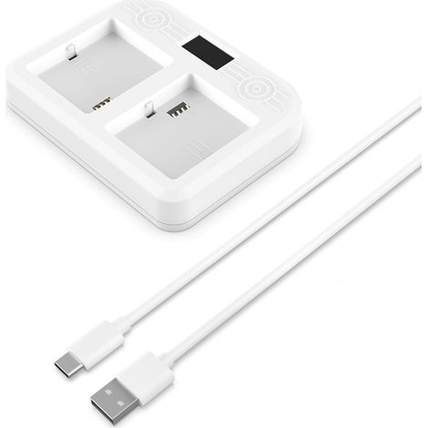 Station de charge double avec écran LED, compatible avec les caméras Arlo Ultra 4K et Arlo Pro 3.