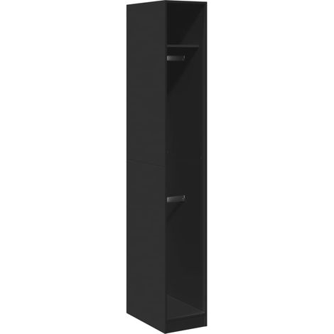 Maison Exclusive - Armadio Nero 30x50x200 cm in Legno Multistrato