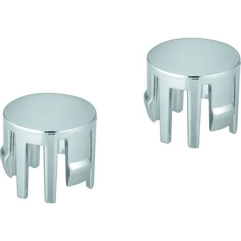 GROHE Tapa de cubierta para manijas Grohtherm 1000, cromo, 2 piezas, 4797400M