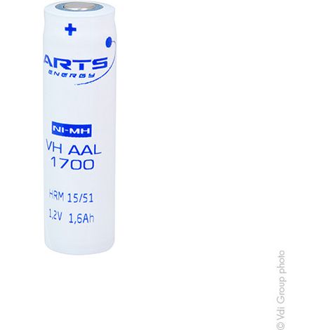 Arts Energy - Accus NiMH ls VH AAL 1700 1.2V 1.6Ah FT (1/2)
