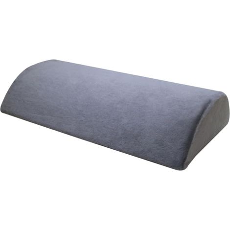 Coussin repose-pieds semi-cylindrique portable, tapis (1/5)