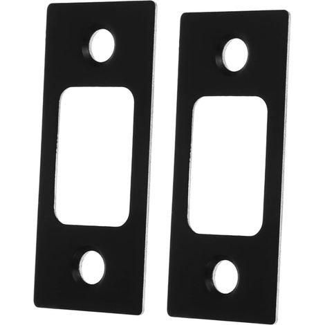 de 2 gâches de porte en acier inoxydable guide de loquet