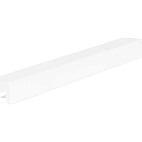 tirador zamak modelo tizam acabados negro mate, blanco mate, gris ral distancia 128 acabado blanco mate (1/5)