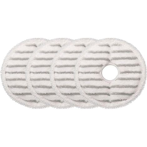 Pack of 4 replacement mop heads for Bissell SpinWave+ cordless vacuum cleaners 3764 37643 3885 3887 3893 3898 for hard floors with Spin Mop+ vacuum cleaner