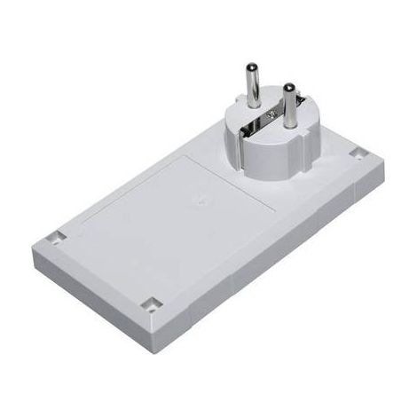 BOÎTIER AVEC FICHE SECTEUR TRU COMPONENTS ESU 1200 E/CEE 125 X 67 X 50 POLYCARBONATE, ABS GRIS CLAIR 1 PC(S)