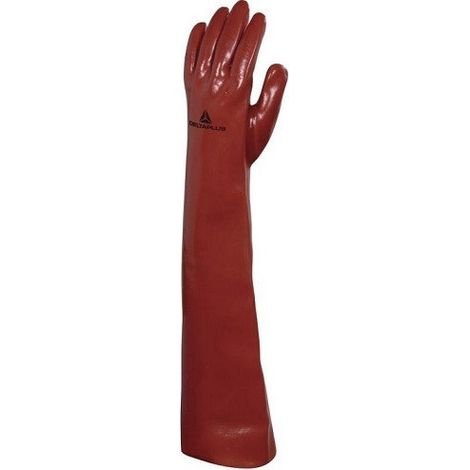 Gant PVC manchette extra longue 60 cm (1/2)
