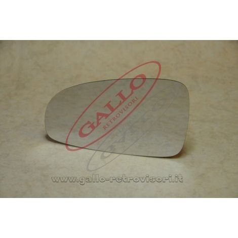 Vetro specchietto esterno lato dx compatibile con daewoo kalos dal 2002 al 2008