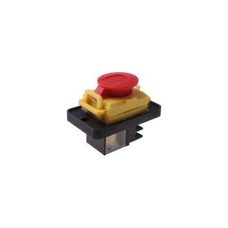 Poussoir étanche 250V 16A – Interrupteur magnétique 4 broches – Protection IP54 pour environnements humides – Fixation facile (1/4)