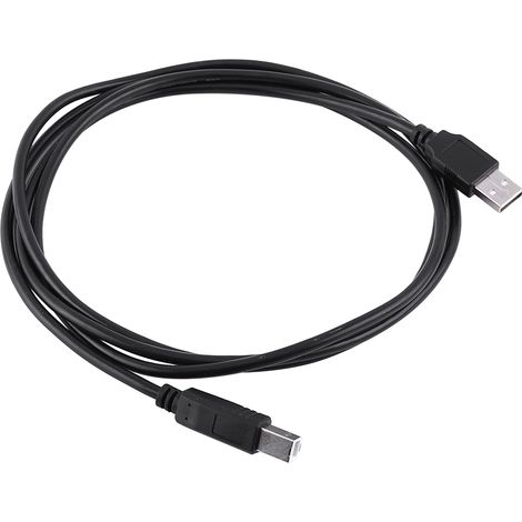 Câble USB 2.0 Imprimante Scanner 180cm Haute Vitesse Mâle A vers Mâle B Neuf (1/5)