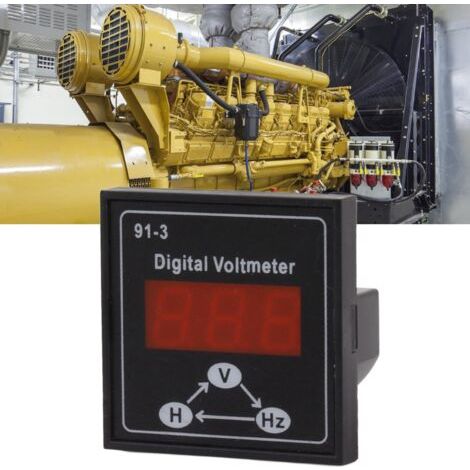 Compteur Numérique pour Groupe Électrogène 220V 380V Monophasé Triphasé Combiné Mesure de Tension - KZQ