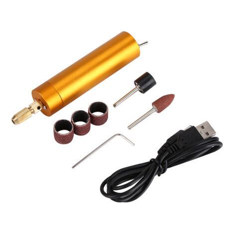 Mini USB Electric Grinder with 180 Piece Kit Ideal for Engraving, Polishing and Precision Cutting Complete Accessories (1/3)