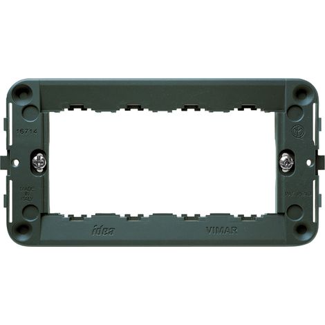 VIMAR 16714 - Supporto 4M +viti (Idea) (1/5)
