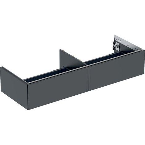 Geberit ONE, meuble sous-lavabo à poser, 2 tiroirs, (1/2)