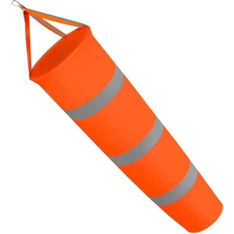 Manche à air, Manche à air pour l'extérieur, 80 cm Réfléchissante Manche à Vent, Indicateur de Direction du Vent Manches à air, pour Airport, Jardin (1/5)