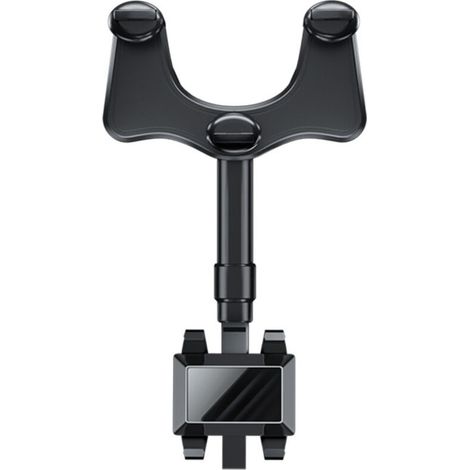 Support Téléphone Voiture Rétroviseur - Rotation 360° - Réglable Hauteur Épaisseur Largeur - Pour Navigation GPS - 1 Pièce (1/5)