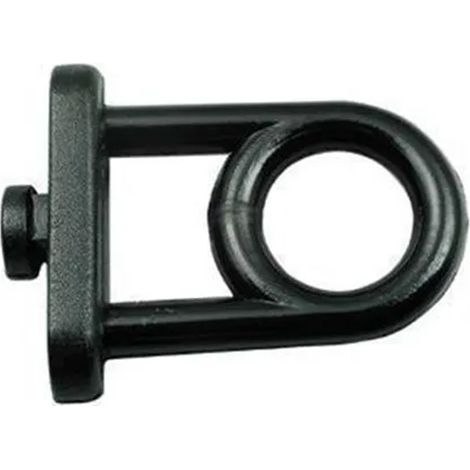 GANCIO IN NYLON PER PANNELLI PORTAUTENSILI GANCI 10pz OCCHIO GRANDE (1/2)
