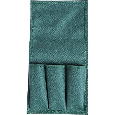 Genouillère de jardin pliable avec sac latéral, tabouret de jardinage avec poche pour outils, en tissu (1/4)