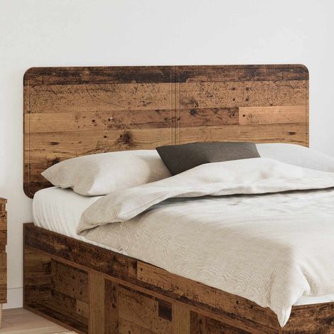 Tête de lit-Panneau de lit Bois Ancien 140 cm Bois d'ingénierie 399281 (1/5)