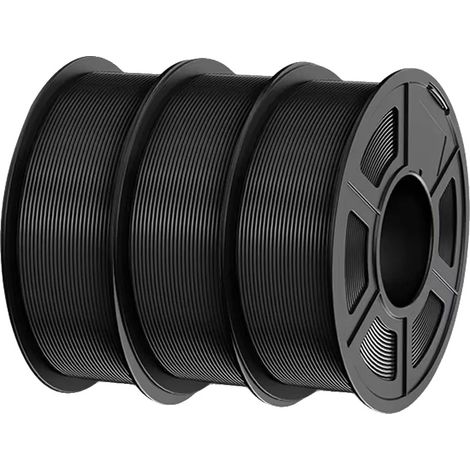 Filamento per stampante 3D, elevata resistenza, stampa veloce, PETGCF nero (1/2)