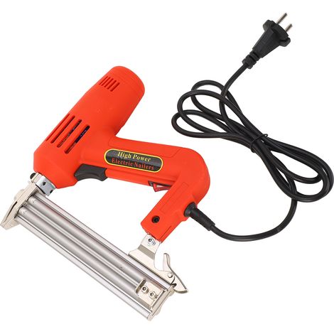 Cloueuse électrique 220 V CA 2200 W, cloueuse droite, agrafeuse, outils de menuiserie et de travail du bois