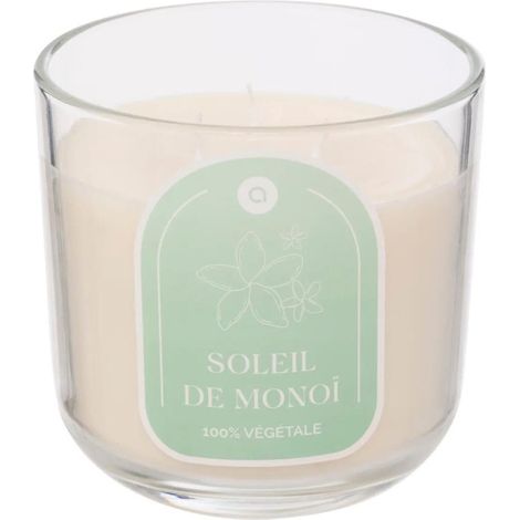 Bougie Parfumée en Verre "Floa" 610g Monoï (1/4)